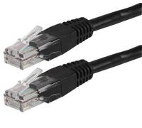 Pro Signal - 2M Black Cat5E Ethernet Patch Lead