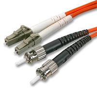 Pro Signal 2m LC-ST OM1 62.5/125µm Multimode Fibre Optic Patch Lead - PS11111