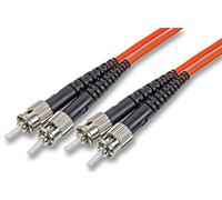 Pro Signal 2m ST-ST OM1 62.5/125µm Multimode Fibre Optic Patch Lead - PS11091