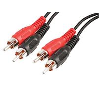 (PRO SIGNAL) 2X PHONO PLUG TO PLUGS - 20M | AUDIO/VIDEO CABLE ASSEMBLIES, 1 X QTY - PSG00247