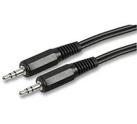 PRO SIGNAL 3.5mm Stereo Jack Plug to Plug Lead 2m, Black - PSG03439