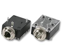 PRO SIGNAL 3.5mm Stereo Jack Sockets (2 Pack) | Panel Mount | 3 Contact | Chassis Mount Audio Connectors - PSG08289