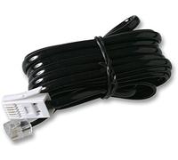 Pro Signal 31026BR Black RJ11 to BT Plug (BT431A) Telephone Cable, 3m