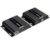 PRO SIGNAL 4K UHD HDMI Extender over Cat5e/Cat6 with IR Control - 120m HDbitT HDMI 1.4 AV Transmitter & Receiver Kit
