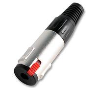 PRO SIGNAL 6.35mm Locking Jack Socket - Secure Audio Connector for Instruments & Amplifiers - PSG01281