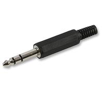 Pro Signal 6.35mm Stereo Jack Plug (¼ Inch) - 2 Pack - Audio Connector for Headphones, Mixers & Sound Systems - PSG02790