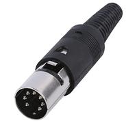 PRO SIGNAL 7-Pin DIN Plug - 10 Pack - High-Quality Audio & Data Connector - PSG01556