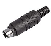 PRO SIGNAL 8 Pin Mini-DIN Plug - Solder Cable Mount Connector - PSG08253