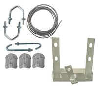 PRO SIGNAL Aerial Lashing Kit with 6" Galvanised Bracket - For 1.5" Diameter Masts - AE4076