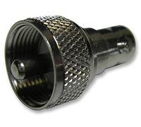 Pro Signal BNC to UHF Adaptor - Straight Coaxial Connector, Professional AV & RF Conversion