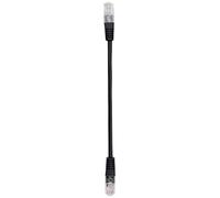 Pro Signal PSG03118 Cat5e RJ45 Ethernet Patch Lead, 0.2m Black