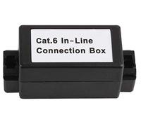 PRO SIGNAL Cat6 Connection Box - Black, 4-Pair IDC Terminal, Custom Wiring Solution