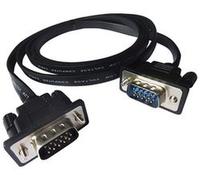 PRO SIGNAL CDEXFLAT-03K VGA LEAD, FLAT CABLE, M-M, 3M