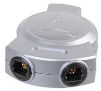 PRO SIGNAL Digital Optical 2-Way Splitter - TOSLINK Optical Audio Splitter for Connecting Two Devices - PSG00949