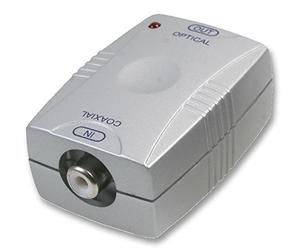 PRO SIGNAL Digital SPDIF Converter - RCA Coaxial to TOSLink Optical Audio Adapter - Includes Power Supply - PSG08094