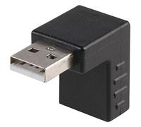 Pro Signal Down-Angled USB 2.0 Type-A Male to Female Adaptor, Right-Angle - PSG91065