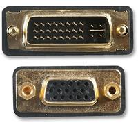 Pro Signal DVI-A Male to VGA Female Adaptor - Black Video Connector PSG90396