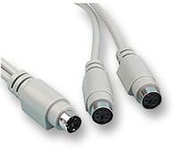 PRO SIGNAL EX-099 SPLITTER CABLE, PS2, 0.25M