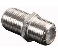 PRO SIGNAL F-Type Coaxial Coupler - Double Female In-Line Adapter - Zinc Body - PSG04303