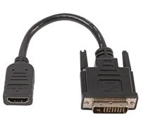 PRO SIGNAL - HDMI Female to DVI-D Male Lead, 0.2m Black