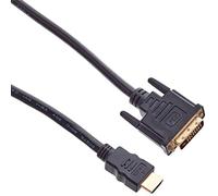 Pro Signal HDMI Male to DVI-D Male Lead, 10m Black - PSG02577