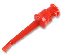PRO SIGNAL IC Test Probe Clip - Red (Pack of 2), Solder Terminal, 30V AC / 60V DC - PSG03229