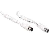 Pro Signal JR9009/1.5M WH WFILTER-ROHS 100Hz TV Coaxial Male to Male Lead, 1.5m, White
