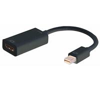 PRO SIGNAL Mini DisplayPort 1.2 to HDMI Adapter - Black - 4K UHD Video & Audio Support