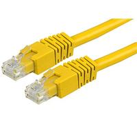 Pro Signal PS11165 RJ45 Male to Male Cat6 UTP Ethernet Patch Lead, 10m, Yellow