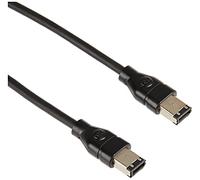 Pro Signal PS11260 FireWire (IEEE 1394) 6 Pin Male to 6 Pin Male Lead, 3m, Black