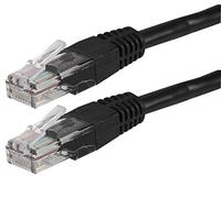 Pro Signal PS11302 RJ45 Male to Male Cat5e UTP Ethernet Patch Lead, 0.2m Black