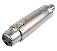 PRO SIGNAL PS11488 3 Pole XLR Socket to RCA Phono Socket Adaptor