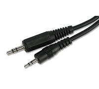 Pro Signal PSG00477 3.5mm to 2.5mm Stereo Jack Plug to Plug Lead, 1.5m, Black
