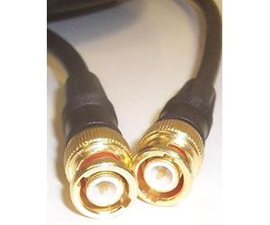 PRO SIGNAL PSG00545 BNC Male to BNC Male RG59/U Coaxial Lead, 10m 75 Ohm Gold