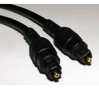 Pro Signal PSG00881 TOSLink Optical Audio Lead with 4mm Cable, 1m, Black