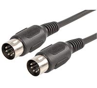 Pro Signal PSG00909 5 Pin 180 Degree DIN Plug to Plug Lead, 1.2m