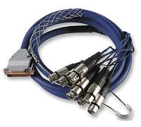 ProSignal Pro Signal - 25 Pin D Sub Male To 8X 3 Pin Xlr Female Lead, 2M Blue