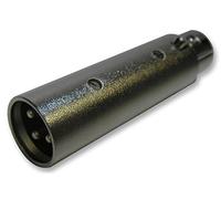 Pro Signal PSG01410 XLR DMX Adaptor, 3 Pin Plug to 5 Pin Socket