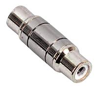 Pro Signal PSG01879 Phono/RCA Coupler with Metal Body and Gold Contacts