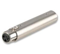 PRO SIGNAL XLR Attenuator Adaptor, 10dB - 3 Pin XLR Plug to Socket, Unbalanced Circuit, Professional Audio Equipment - PSG02971