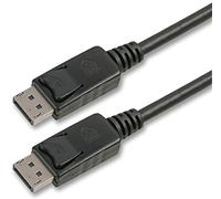 Pro Signal PSG03558 DisplayPort Male to Male Lead, 1.5m, Black, Lockable