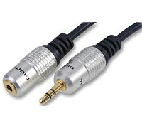 PRO SIGNAL PSG03660 3.5mm Stereo Jack Plug to Socket Lead, 2m Blue