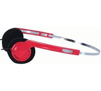 Pro Signal PSG08467 Classic 80s-Style Stereo Headphones - Red