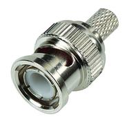 Pro Signal PSG08522 50 Ohm BNC Crimp Plug, Zinc Body, RG59 Cable