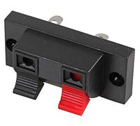 PRO SIGNAL PSG08614A 2-Pole Push Terminals, Loudspeakers, Panel Mount, Pack of 2