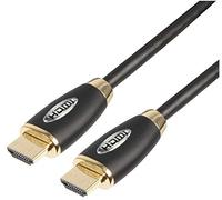 PRO SIGNAL PSG3024-HDMI-30 Premium Active High Speed 4K UHD HDMI Lead with Ethernet, Booster IC, Male to Male, Gold Contacts, 30m Black