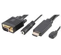 Pro Signal PSG3268 HDMI to VGA Converter Lead, 2m Black
