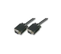 PRO SIGNAL - PSG90173 - SVGA LEAD, MALE TO MALE, 10M, BLACK