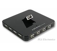 PRO SIGNAL PSG90293 HUB, USB 2.0, 13 PORT, UK PLUG