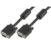 Pro Signal PSG90717 SVGA HD15 Male to Male Monitor Lead, All Pins Connected, 25m, Black